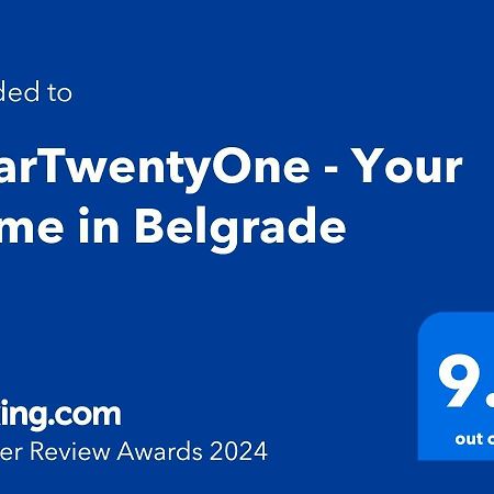 Apartwentyone - Your Home In 베오그라드 외부 사진